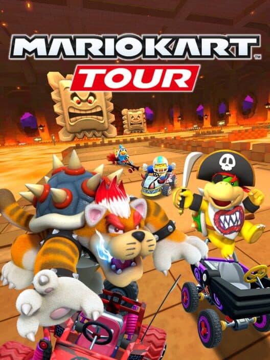 Обложка Mario Kart Tour: Bowser Tour