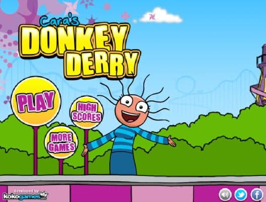 Обложка Cara's Donkey Derby