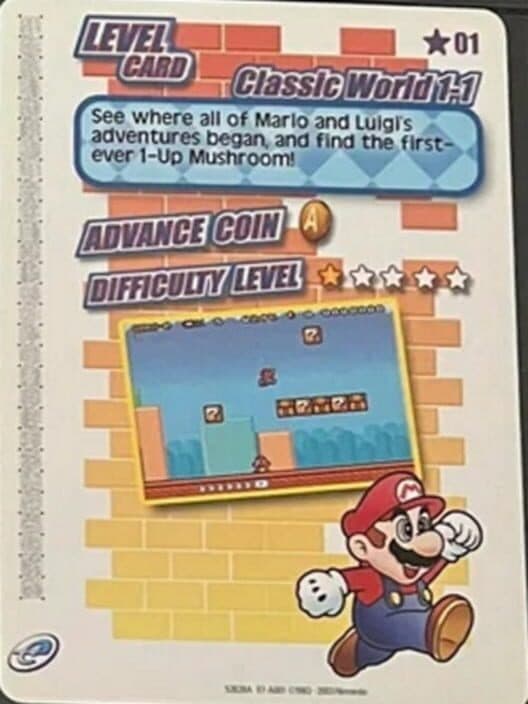 Обложка Super Mario Advance 4: Super Mario Bros. 3-e - Classic World 1-1