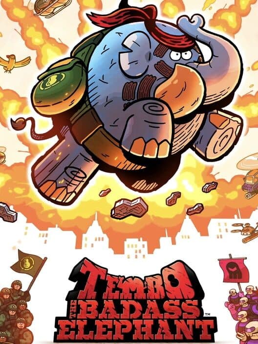 Обложка Tembo the Badass Elephant