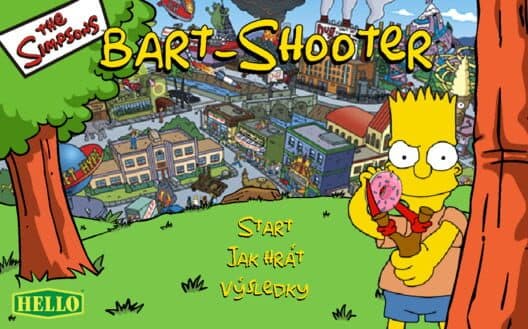 Обложка The Simpsons Bart-Shooter