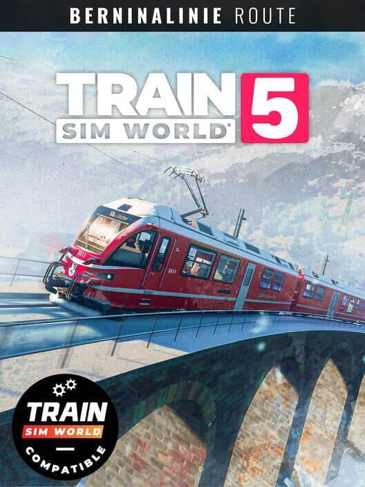 Обложка Train Sim World 5: Berninalinie: Tirano - Ospizio Bernina Route Add-On