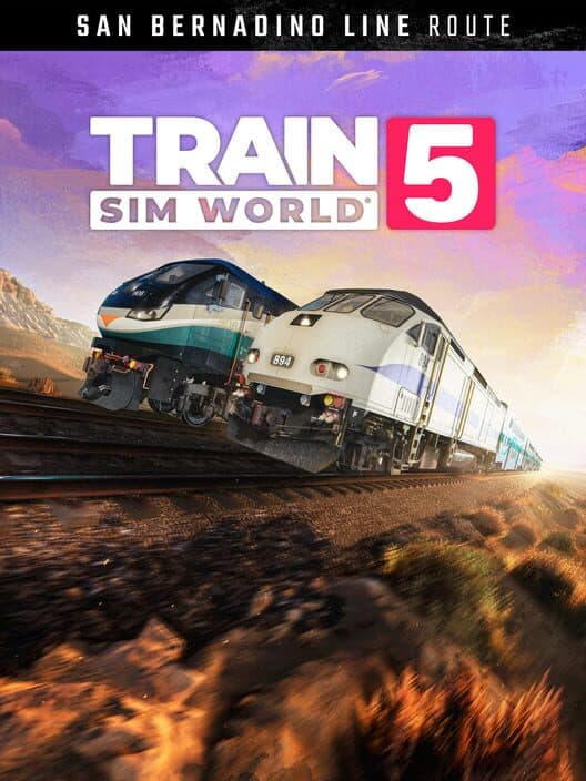 Обложка Train Sim World 5: San Bernardino Line: Los Angeles - San Bernardino Route Add-On