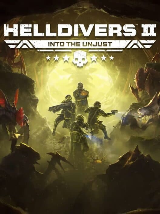 Обложка Helldivers 2: Into the Unjust