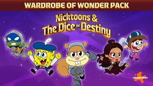 Обложка Nicktoons & The Dice of Destiny: Wardrobe of Wonder Pack