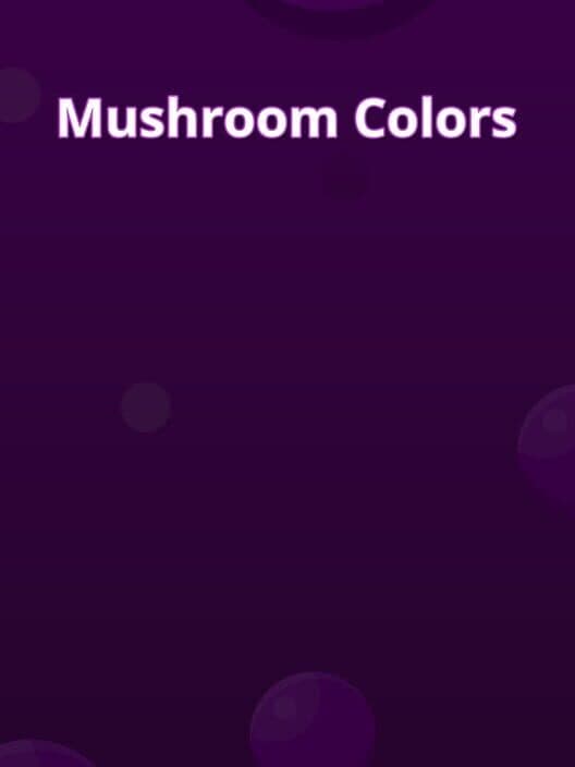 Обложка Mushroom Colors