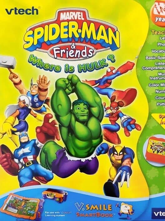 Обложка Spider-Man & Friends: Where is Hulk?
