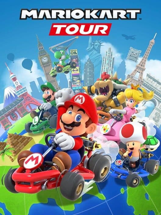 Обложка Mario Kart Tour