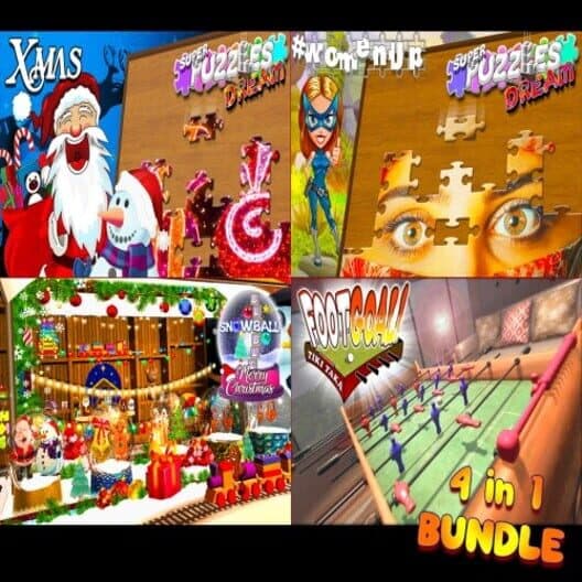 Обложка 4 in 1 Bundle Creative Puzzles & Table Football