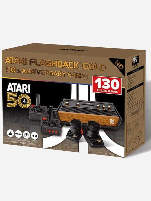 Обложка Atari Flashback 50th Anniversary Edition Gold