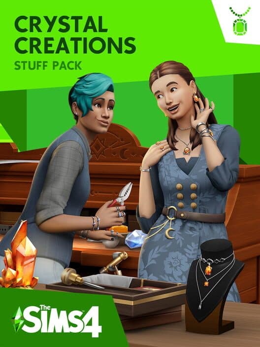 Обложка The Sims 4: Crystal Creations