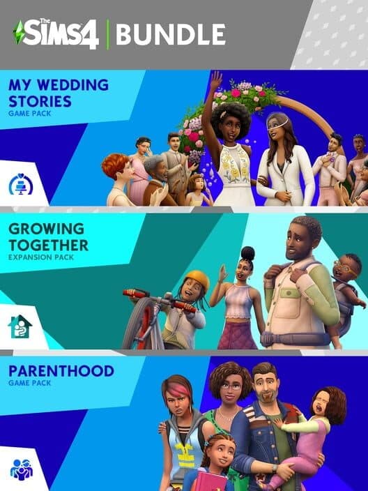 Обложка The Sims 4 Love & Family Bundle