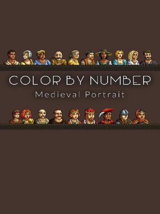 Обложка Color by Number: Medieval Portrait
