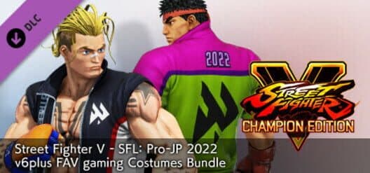 Обложка Street Fighter V: Pro-JP 2022 v6plus FAV gaming Costumes Bundle