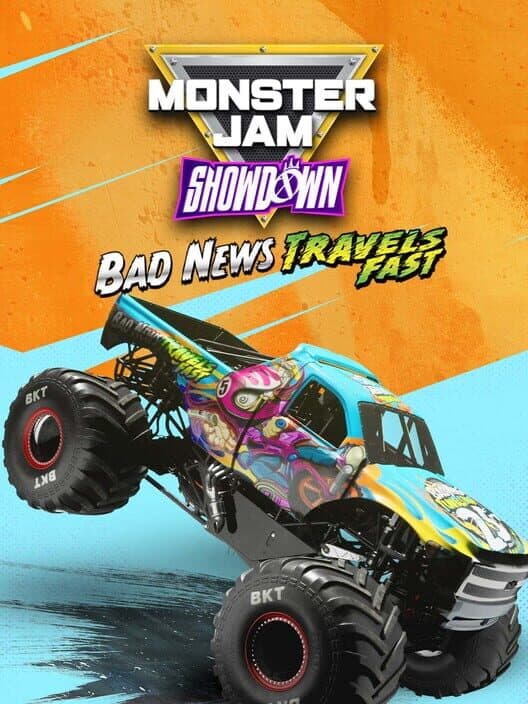 Обложка Monster Jam Showdown: Bad News Travels Fast