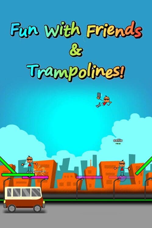 Обложка Fun with Friends and Trampolines