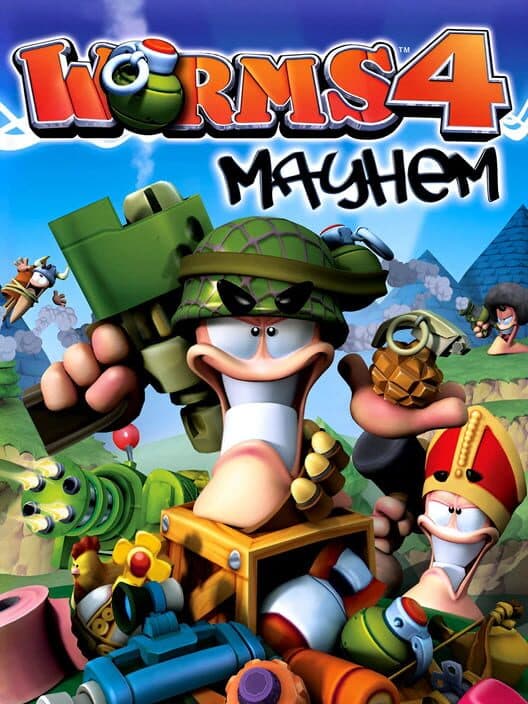 Обложка Worms 4: Mayhem