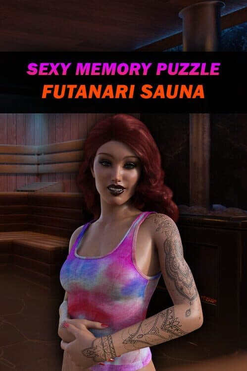 Обложка Sexy Memory Puzzle: Futanari Sauna