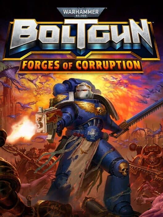 Обложка Warhammer 40,000: Boltgun - Forges of Corruption