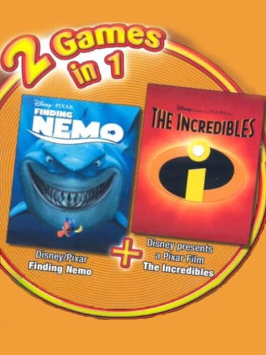 Обложка 2 Games in 1: Finding Nemo + The Incredibles
