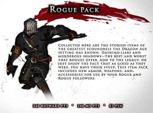 Обложка Dragon Age II: Rogue Item Pack