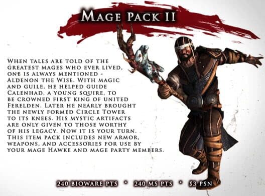 Обложка Dragon Age II: Mage Item Pack II