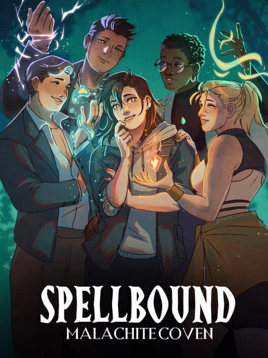 Обложка Spellbound: Malachite Coven