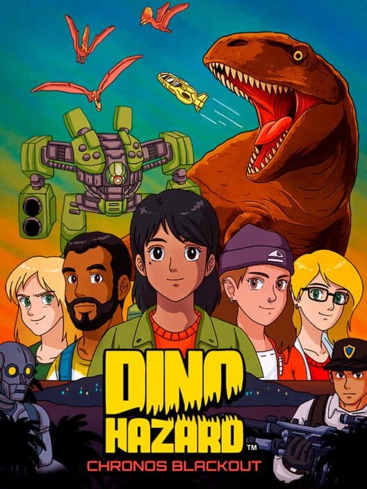 Обложка Dino Hazard: Chronos Blackout