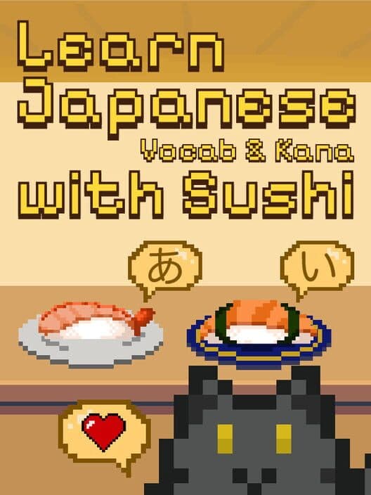 Обложка Learn Japanese Kana & Vocab with Sushi