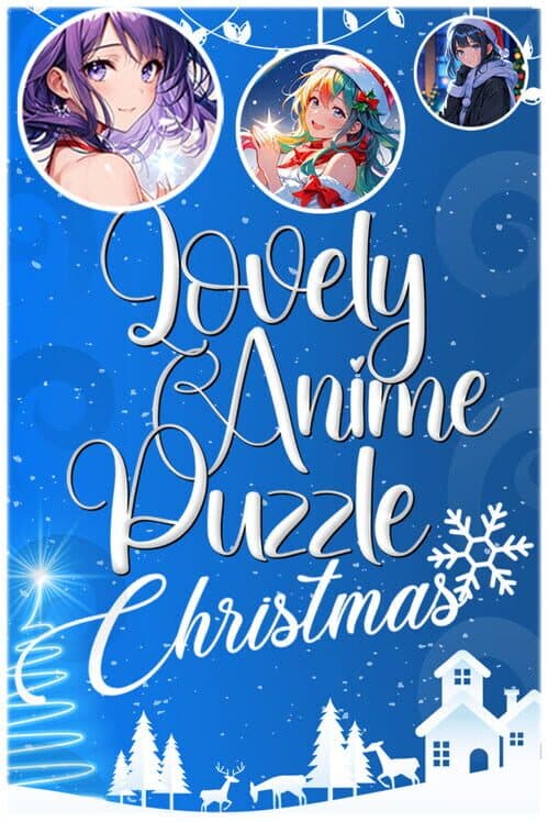 Обложка Lovely Anime Puzzle: Christmas