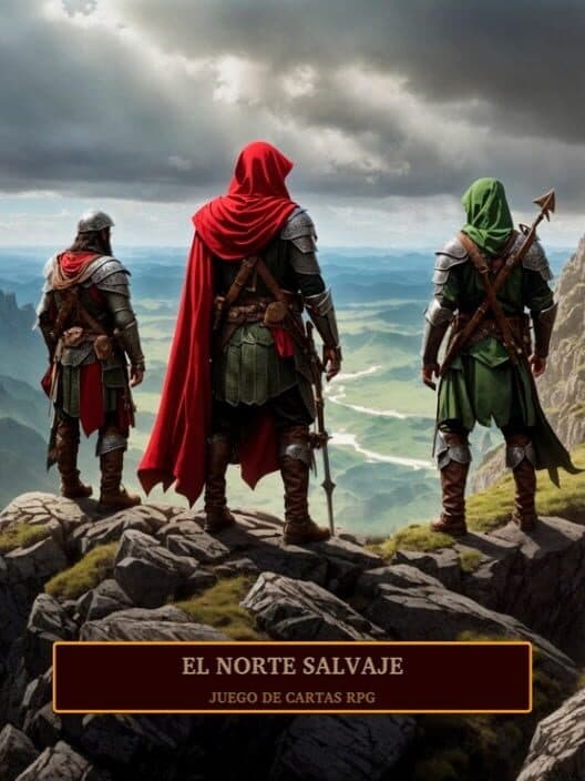 Обложка El Norte Salvaje, Juego De Cartas RPG