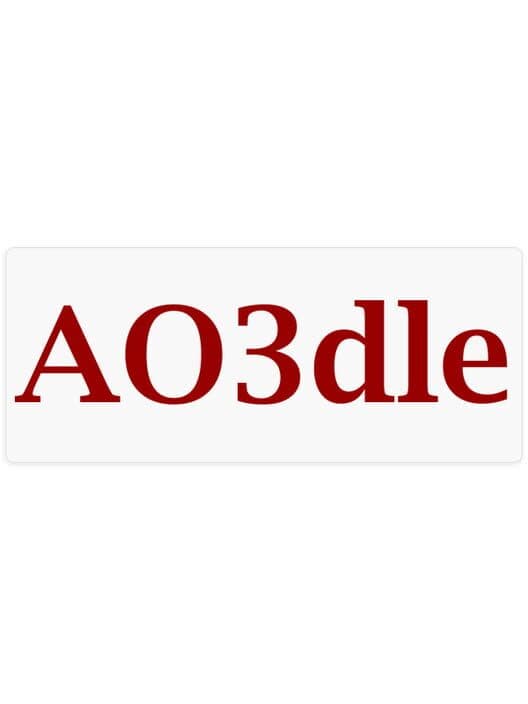 Обложка AO3dle