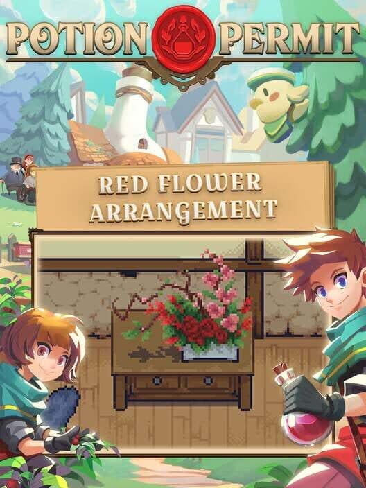 Обложка Potion Permit: Red Flower Arrangement
