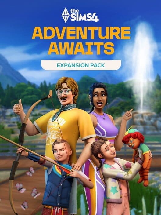 Обложка The Sims 4: Adventure Awaits