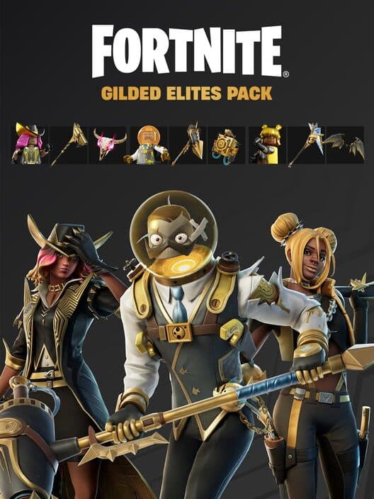 Обложка Fortnite: Gilded Elites Pack