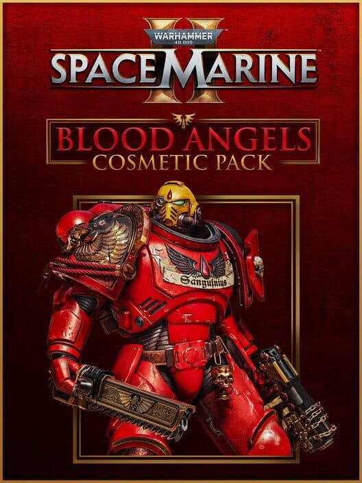 Обложка Warhammer 40,000: Space Marine II - Blood Angels Cosmetic Pack