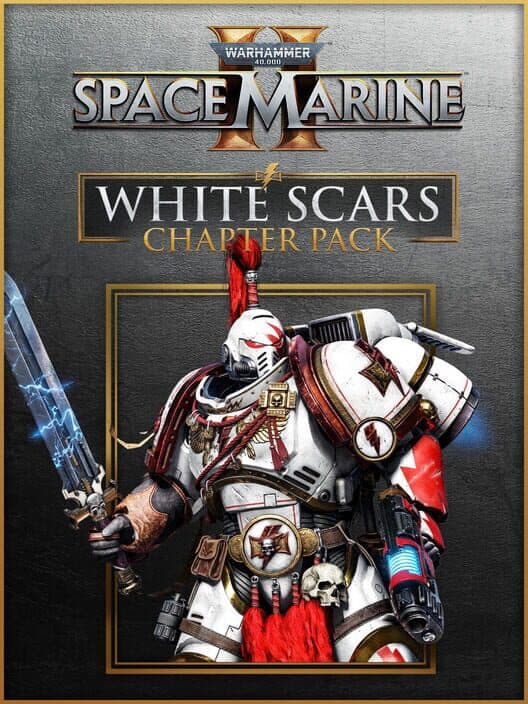 Обложка Warhammer 40,000: Space Marine II - White Scars Chapter Pack