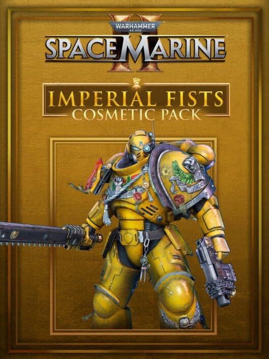 Обложка Warhammer 40,000: Space Marine II - Imperial Fists Cosmetic Pack