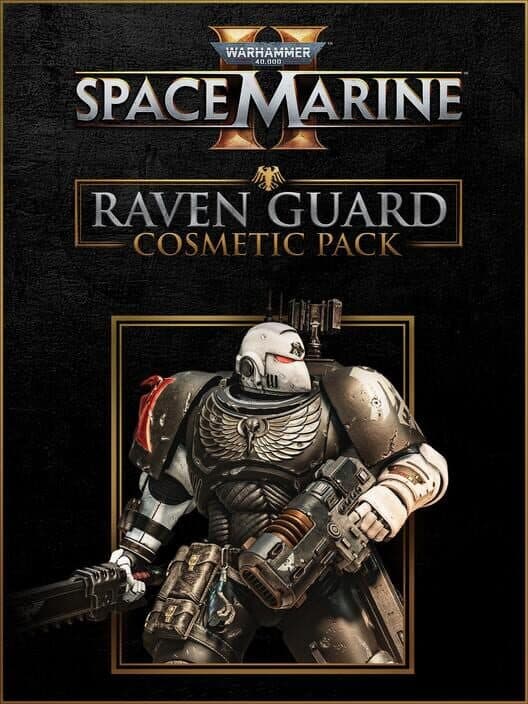 Обложка Warhammer 40,000: Space Marine II - Raven Guard Cosmetic Pack
