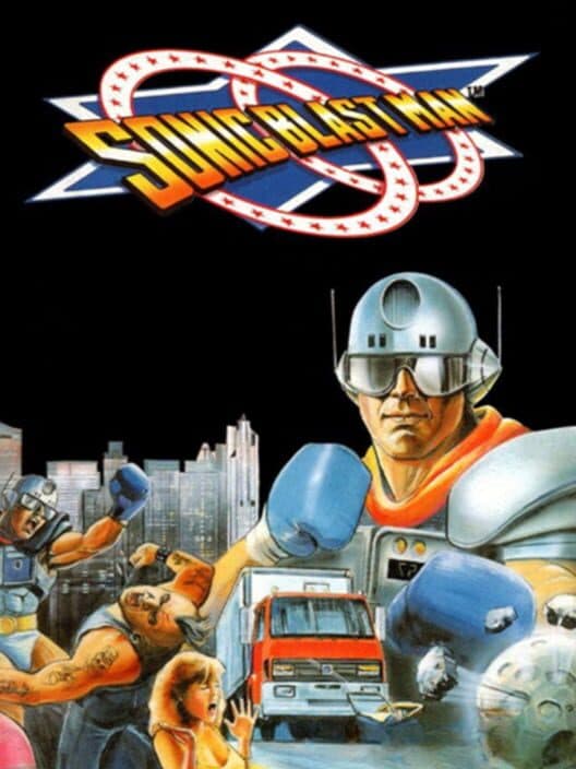 Обложка Sonic Blast Man