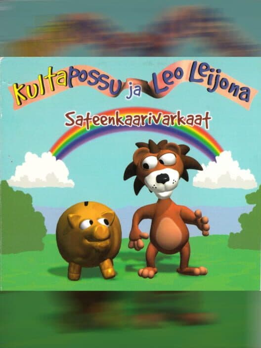 Обложка Kultapossu ja Leo Leijona: Sateenkaarivarkaat