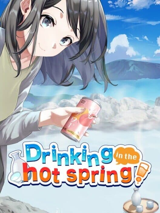 Обложка Drinking in the Hot Spring!
