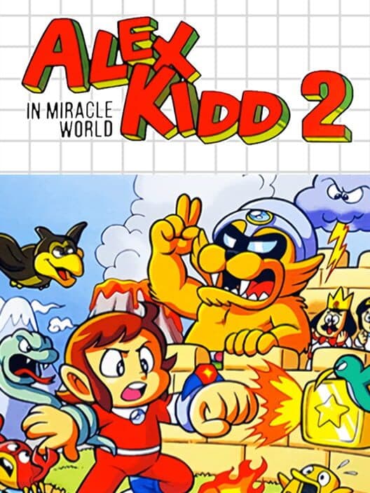 Обложка Alex Kidd in Miracle World 2