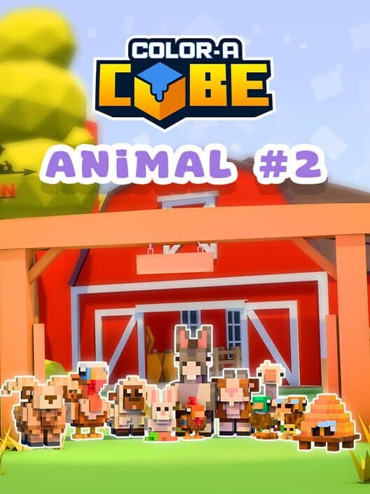 Обложка Color-A-Cube: Farm Animal Pack #2