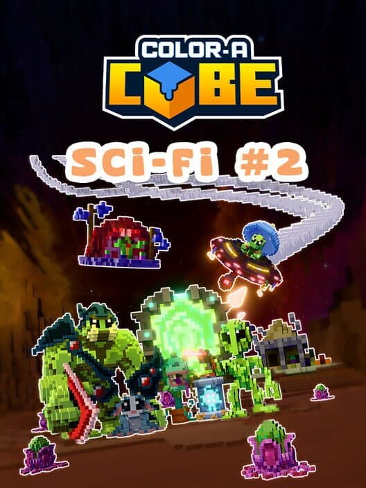 Обложка Color-A-Cube: Scifi Pack #2