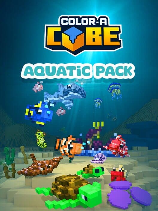 Обложка Color-A-Cube: Aquatic Pack #1