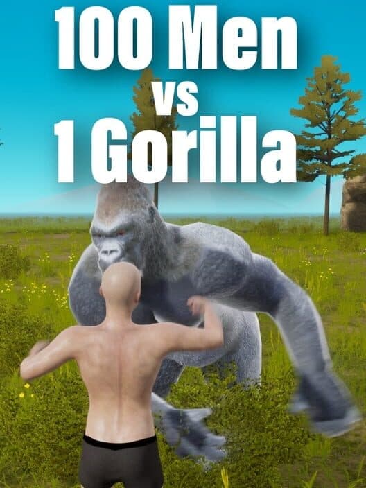 Обложка 100 Men vs 1 Gorilla