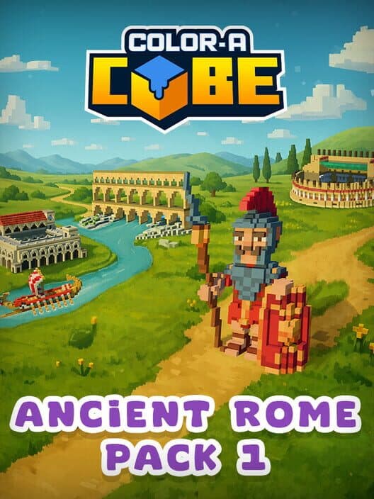 Обложка Color-A-Cube: Ancient Rome Pack #1