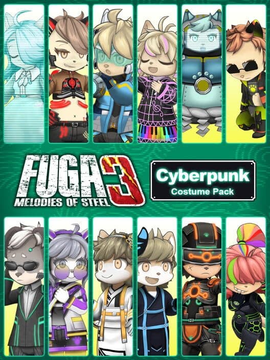 Обложка Fuga: Melodies of Steel 3 - Cyberpunk Costume Pack