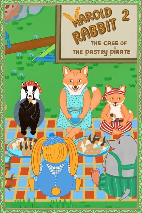 Обложка Harold Rabbit 2: The Case of the Pastry Pirate